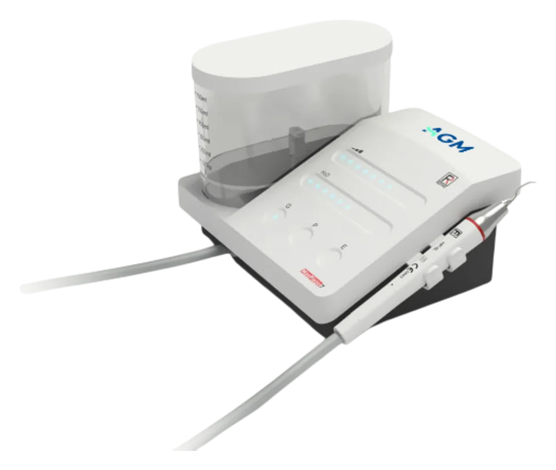Equipo de profilaxis AGM Max Piezo 7+ con depósito de agua