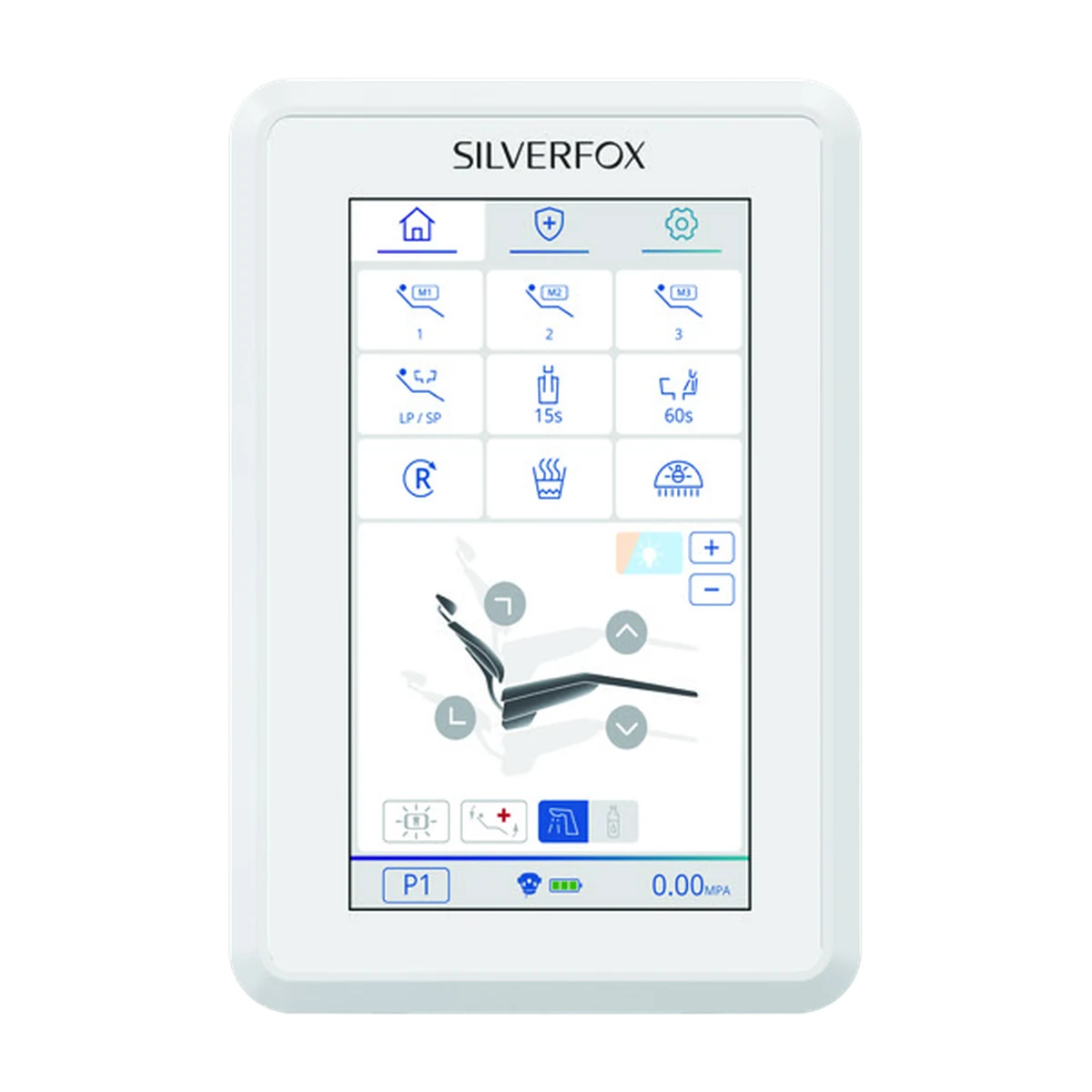 Pantalla táctil Smart Touch de la unidad dental AGM S7